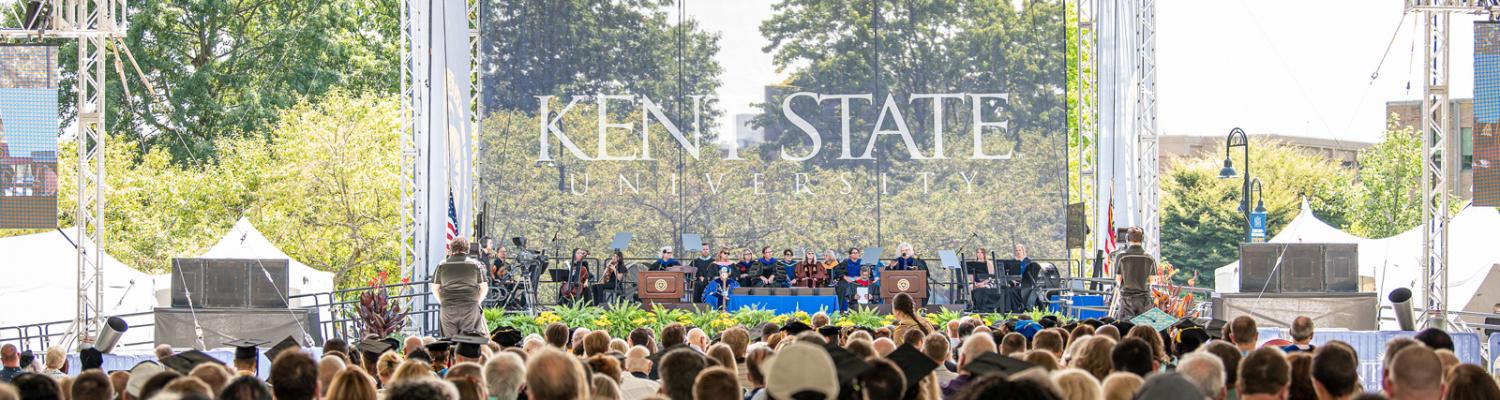 Kent State University Commencement August 2021