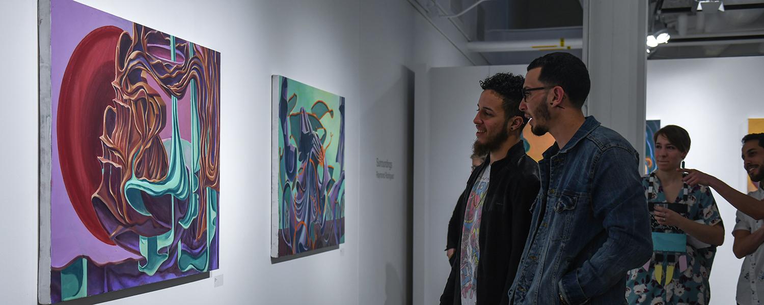 Gallery show at CVA Gallery for BFA exhibition in 2019
