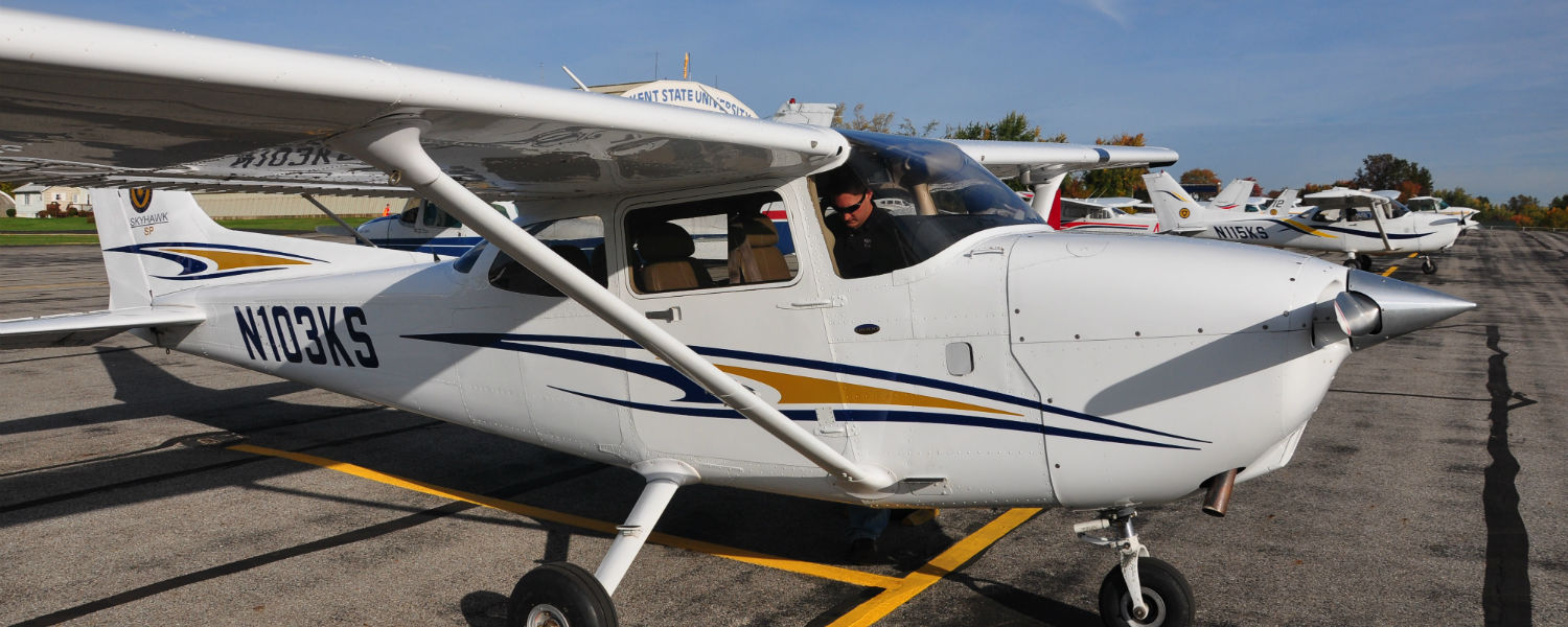 The Kent State Aeronautics Program is the largest flight training school in Ohio, and the only collegiate aviation program in the state to be accredited by the Aviation Accreditation Board International (AABI).