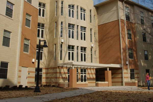 The Centennial Courts are one of the largest dorms on campus.